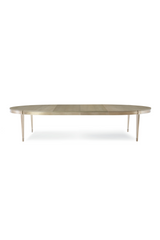 Silver Leaf Oval Dining Table | Caracole A House Favorite | Caracole.eu.com