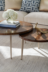 Round Wooden Cocktail Table | Caracole One Of The Bunch | Caracole.eu.com