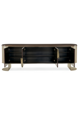 Modern Curved Media Unit | Caracole Prime Time | Caracole.EU.com
