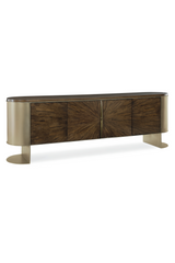 Modern Curved Media Unit | Caracole Prime Time | Caracole.EU.com