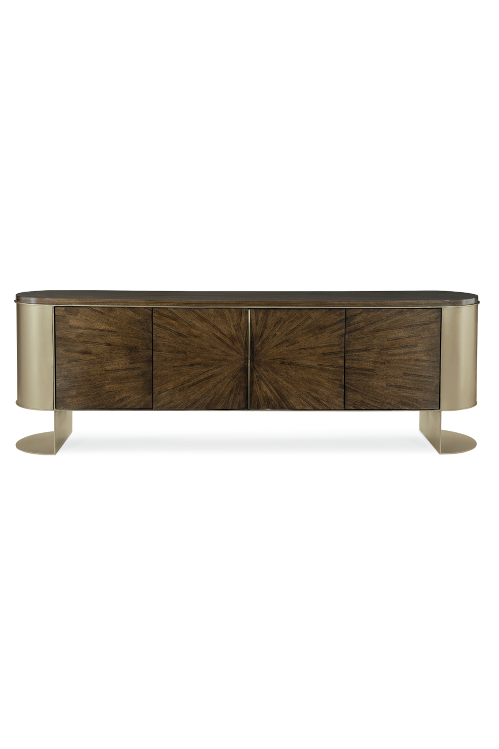 Modern Curved Media Unit | Caracole Prime Time | Caracole.EU.com