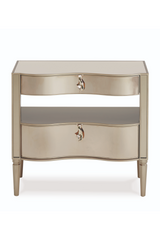 Gold Modern Bedside Table | Caracole It's A Small Wonder | Oroa.com