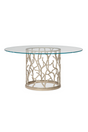 Round Glass Modern Dining Table | Caracole Around The Reef | Caracole.eu.com