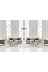 Round Mirrored End Table | Caracole Tri Me | Caracole.eu.com