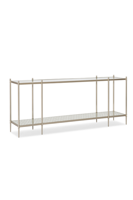 Glass Modern Console Table | Caracole Perfection | Caracole.eu.com