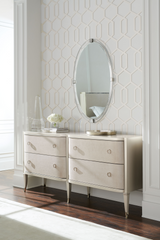 Silver 4-Drawer Dresser | Caracole His Or Hers | Caracole.eu.com