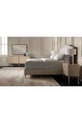 Soft Metallic 2-Drawer Nightstand | Caracole Perfect Match | Oroa.com