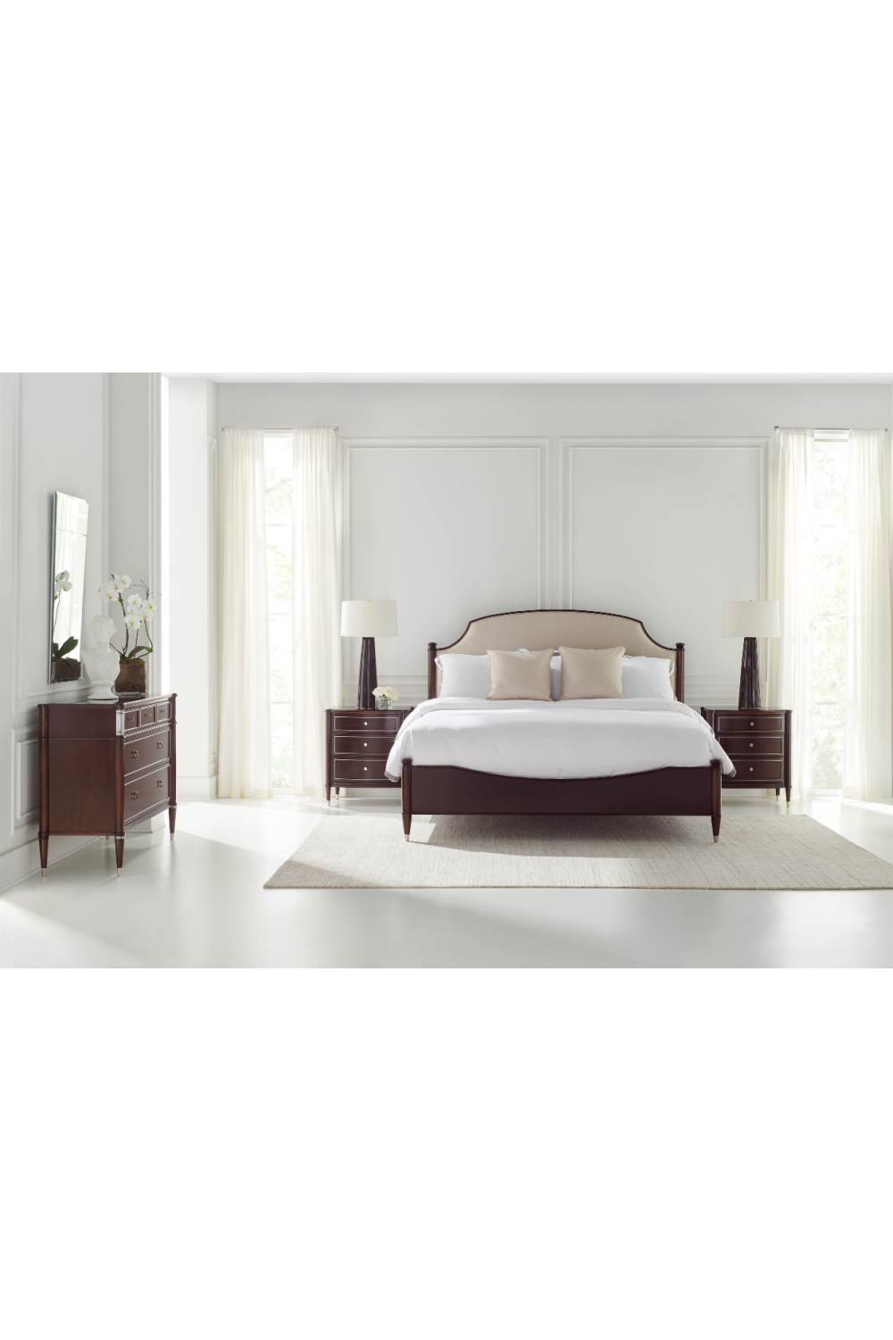 Brown Walnut Nightstand | Caracole Suite Yourself | Oroa.com