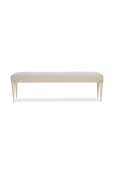 Cream Modern Bench | Caracole Boarding On Beautiful | Caracole.eu.com
