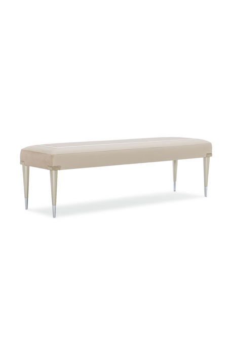 Cream Modern Bench | Caracole Boarding On Beautiful | Caracole.eu.com
