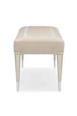 Cream Modern Bench | Caracole Boarding On Beautiful | Caracole.eu.com