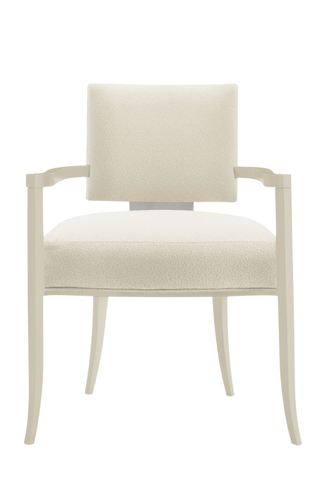 White Modern Dining Chair | Caracole Reserved Seating | Caracole.eu.com