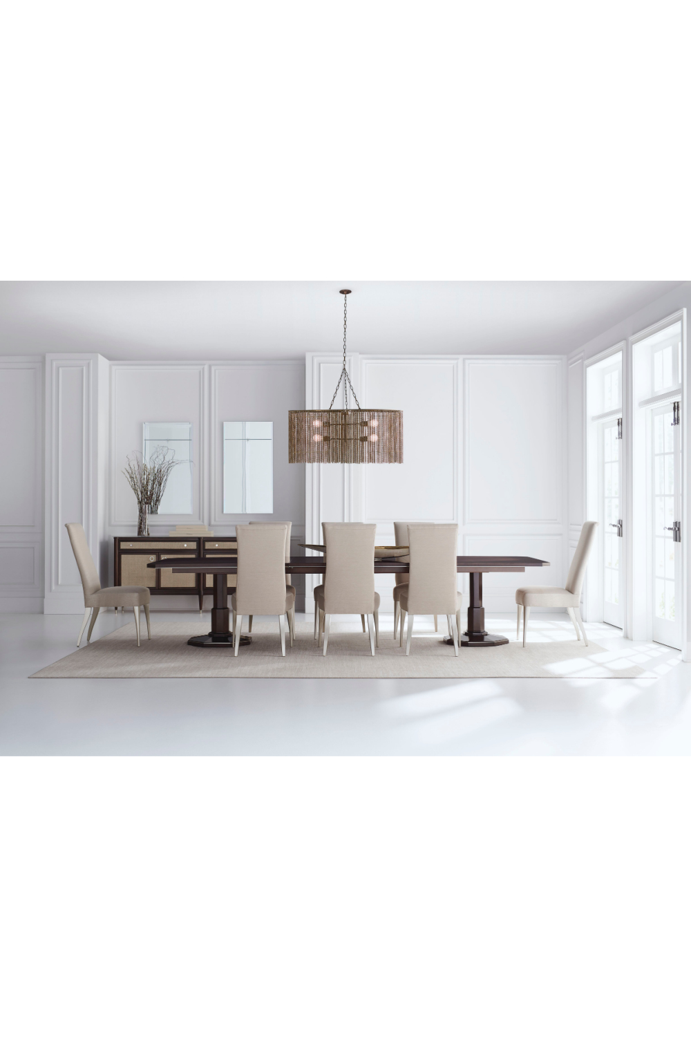 Modern Minimalist Dining Chair | Caracole Socially Acceptable | Caracole.eu.com