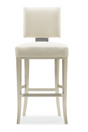 Neutral-Toned Bar Stool | Caracole Reserved Seating | Caracole.eu.com