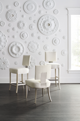Neutral-Toned Bar Stool | Caracole Reserved Seating | Caracole.eu.com