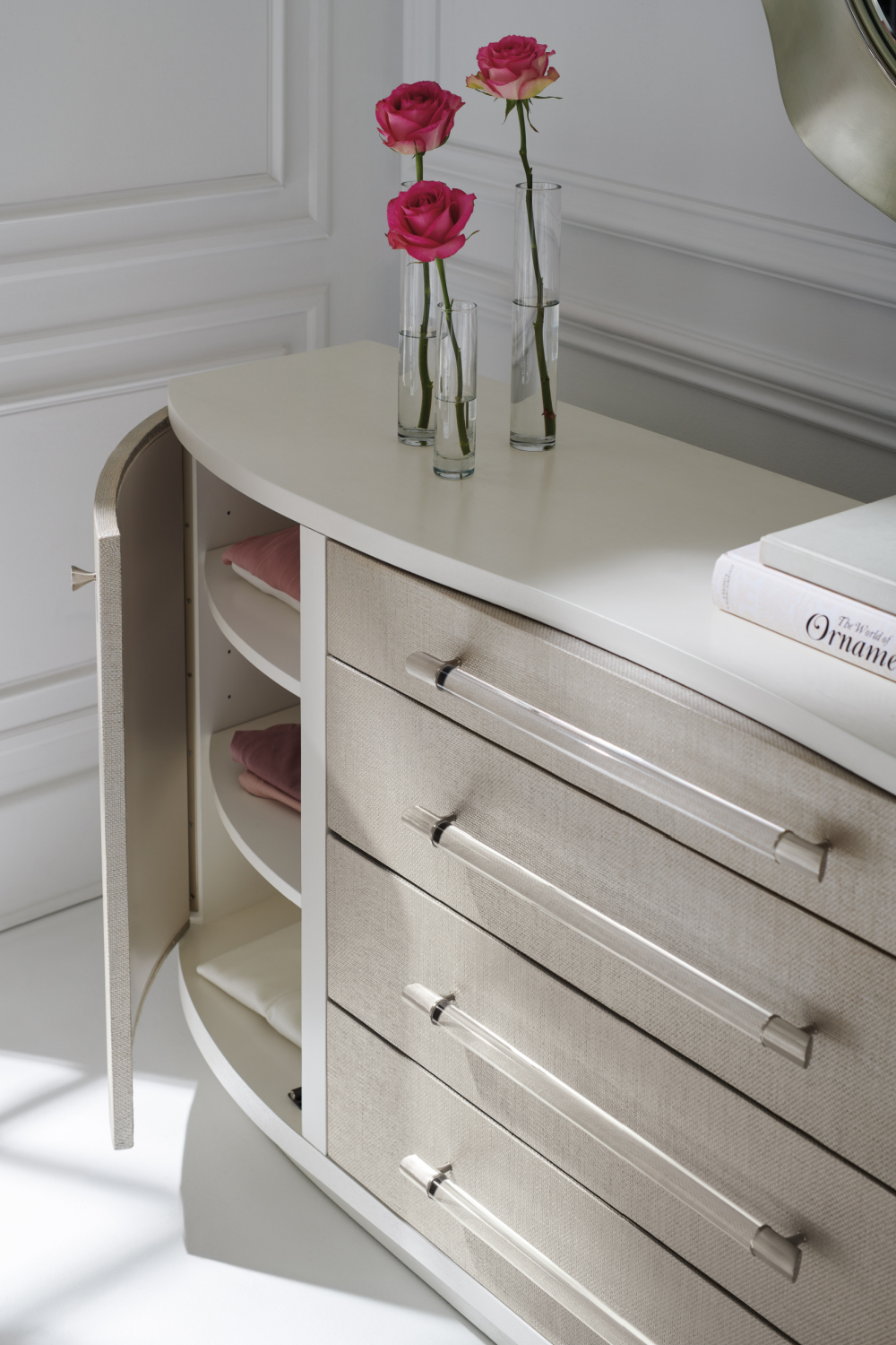 White Modern Dresser | Caracole Clear To Me | Caracole.eu.com