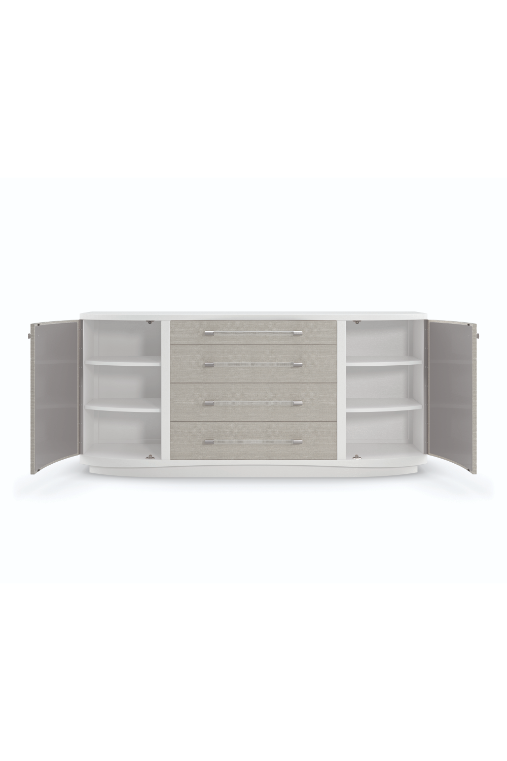 White Modern Dresser | Caracole Clear To Me | Caracole.eu.com