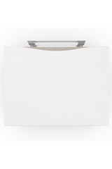 White Modern Nightstand | Caracole Clarity | Oroa.com