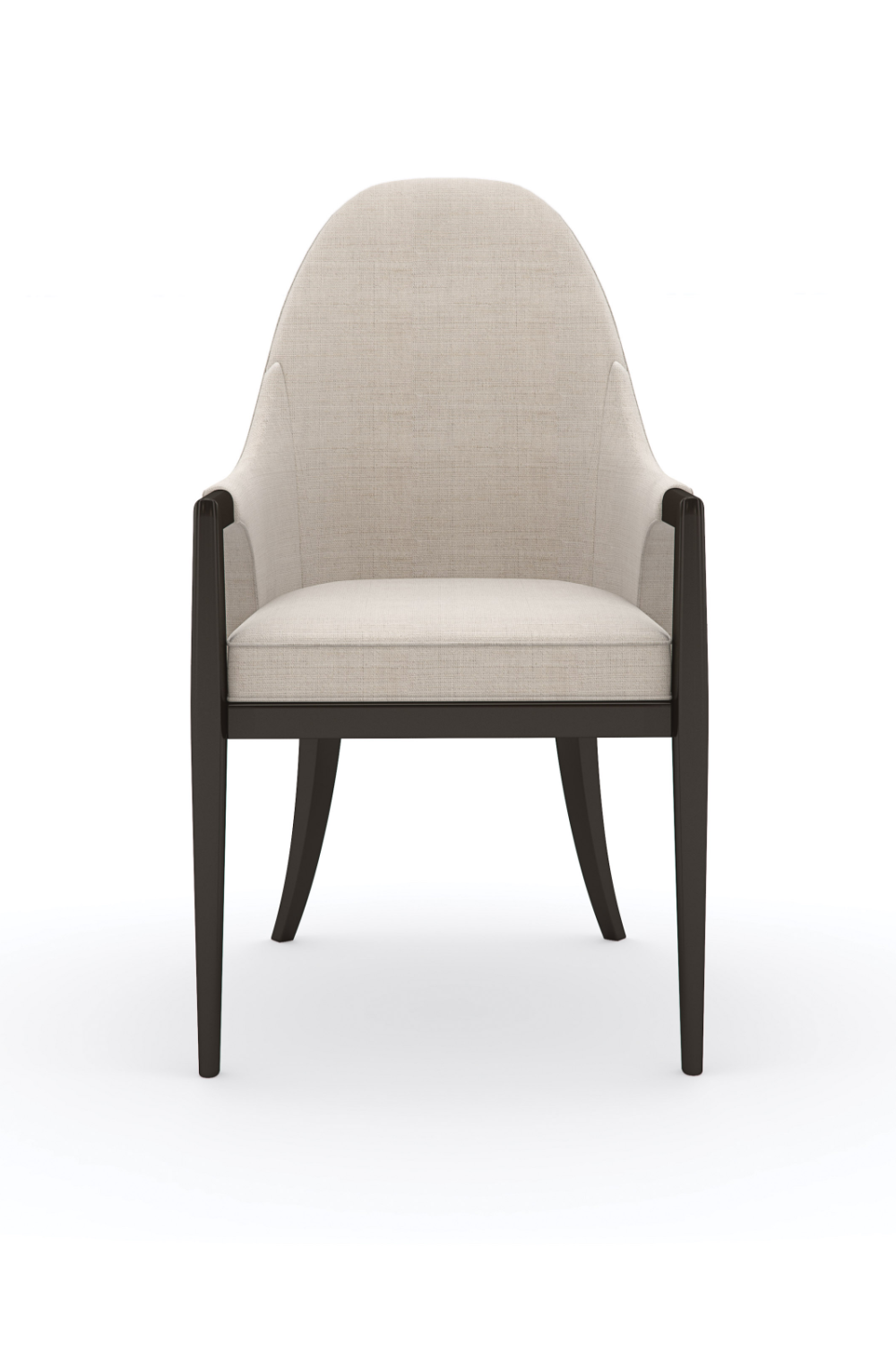 Beige Curved Armchair | Caracole Natural Choice | Caracole.eu.com