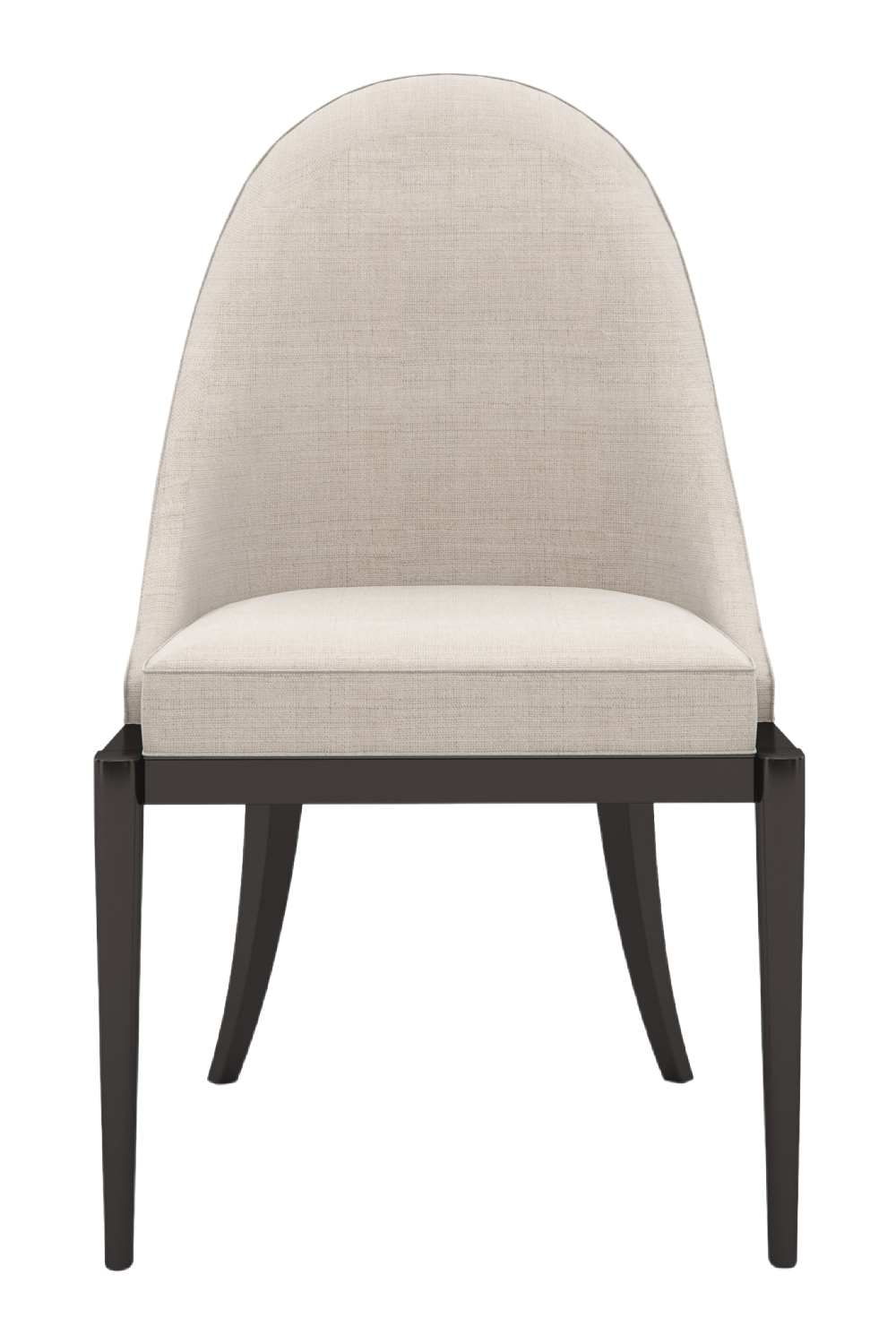 Beige Curved Side Chair | Caracole Natural Choice | Caracole.eu.com