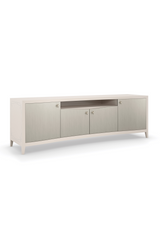Silver Modern Media Cabinet | Caracole Full of Charm | Caracole.eu.com