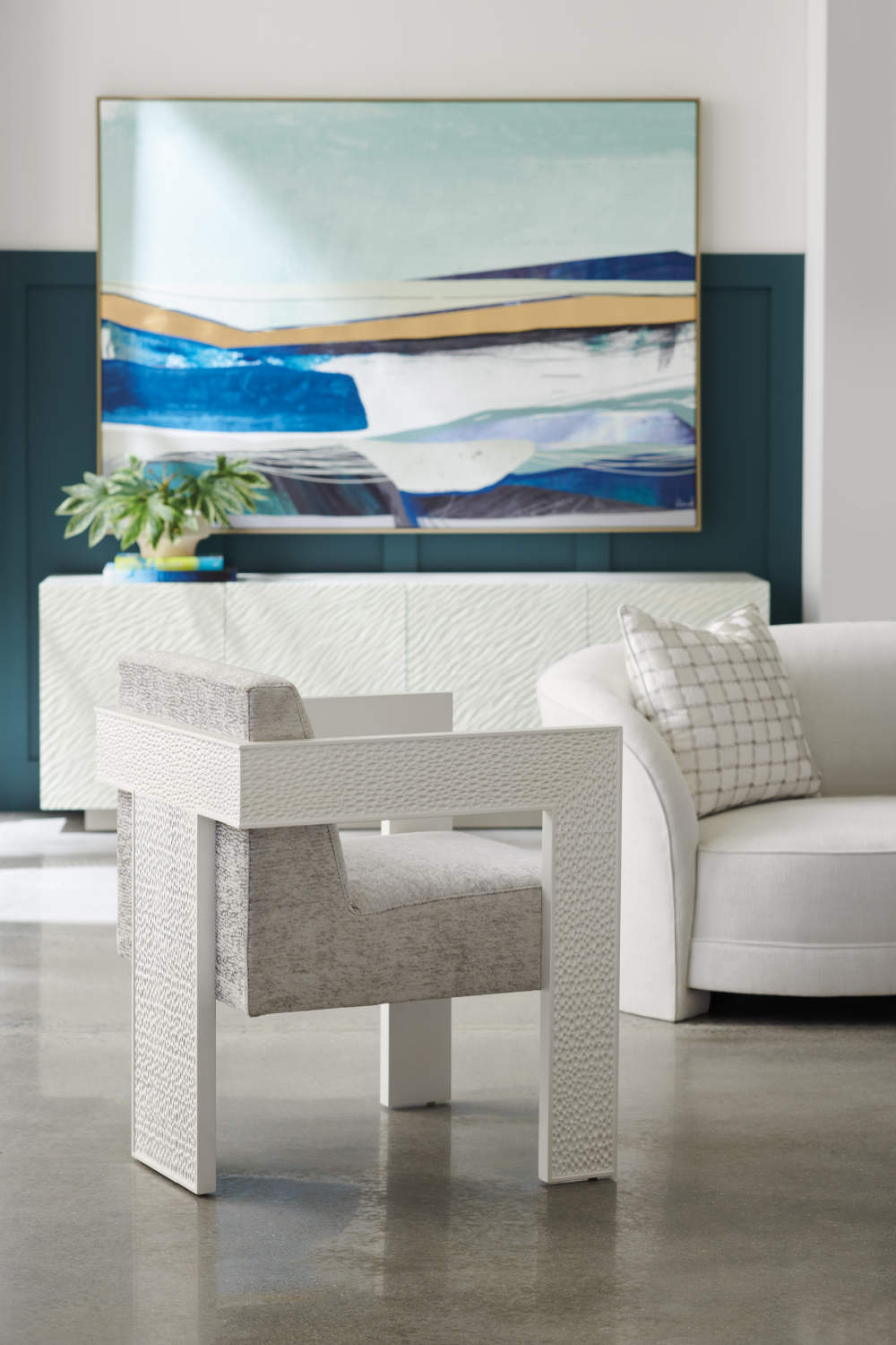 Silver Modern Media Cabinet | Caracole Full of Charm | Caracole.eu.com