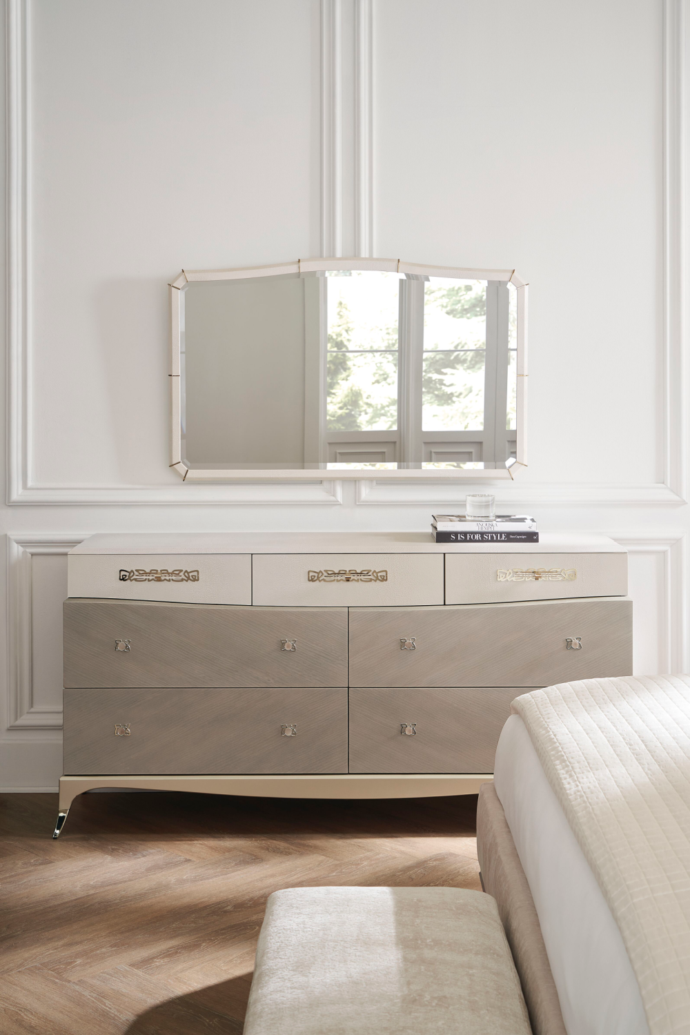 Shagreen Modern Dresser | Caracole Tempo | Caracole.eu.com