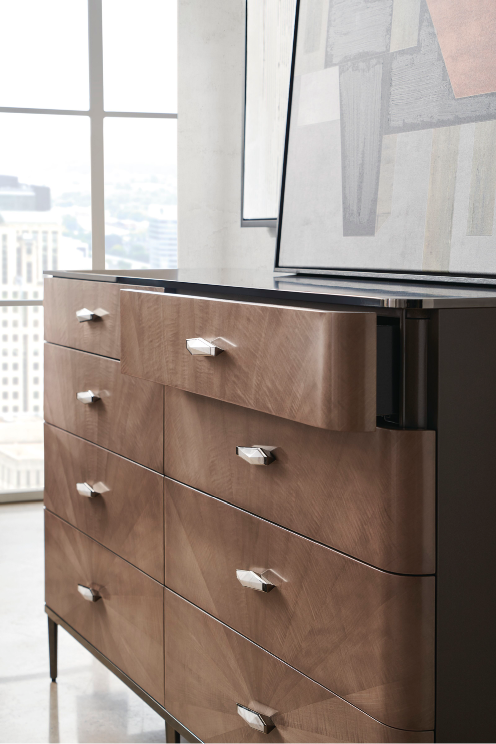 Starburst-Patterned Dresser | Caracole Prism | Caracole.eu.com