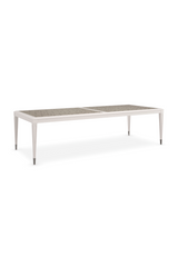 Silver Extendable Dining Table | Caracole Lattice Gather | Caracole.eu.com