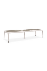 Silver Extendable Dining Table | Caracole Lattice Gather | Caracole.eu.com