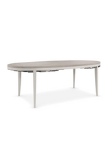 Gray Maple Oval Dining Table | Caracole Coronet | Caracole.eu.com
