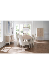 Gray Maple Oval Dining Table | Caracole Coronet | Caracole.eu.com