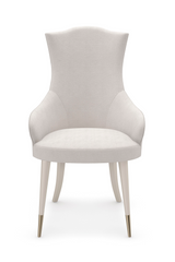 Camel-Back White Dining Chair | Caracole Cherub | Caracole.eu.com