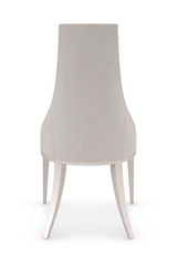 Off White Tapering Side Chair | Caracole Tall Order | Caracole.eu.com