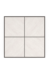 Cream Travertine Cocktail Table | Caracole Cartesian | Caracole.eu.com