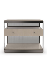 Modern 1-Drawer Side Table | Caracole Falling Waters