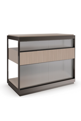 Modern 1-Drawer Side Table | Caracole Falling Waters | Oroa.com