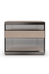 Modern 1-Drawer Side Table | Caracole Falling Waters | Oroa.com