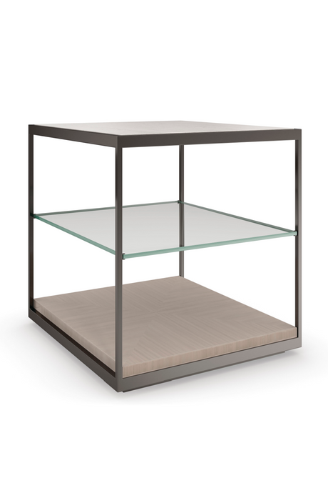Minimalist End Table | Caracole Quadrant | Caracole.eu.com