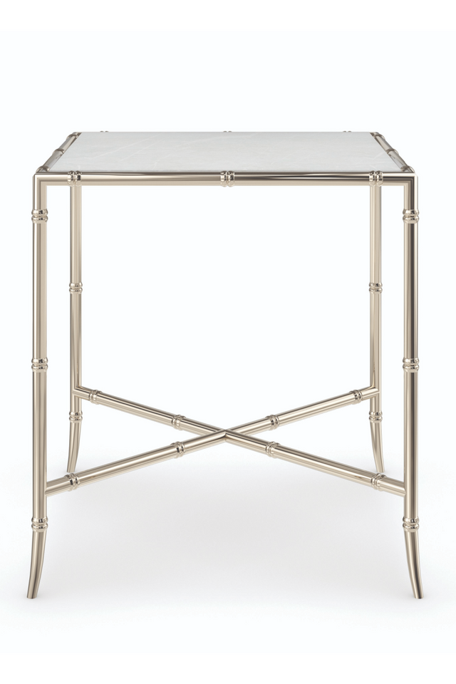 White Marble Nesting Side Table S | Caracole Ceylon | Caracole.eu.com