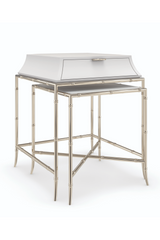 White Marble Nesting Side Table S | Caracole Ceylon | Caracole.eu.com