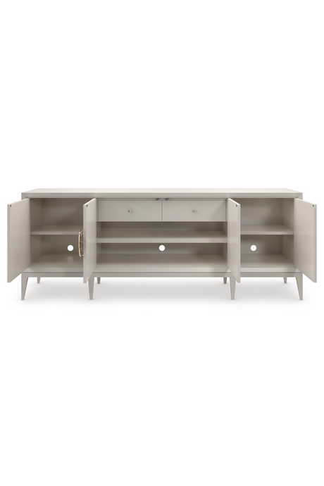 Patterned Cream Modern Sideboard | Caracole Now Streaming | Caracole.eu.com