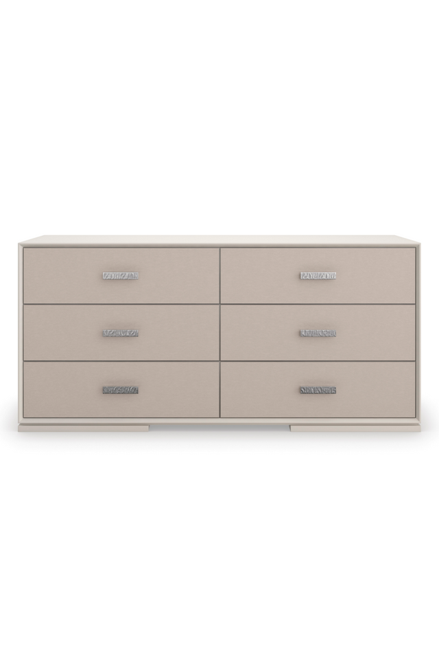 Classic 6-Drawer Dresser | Caracole Silver Lining | Caracole.eu.com