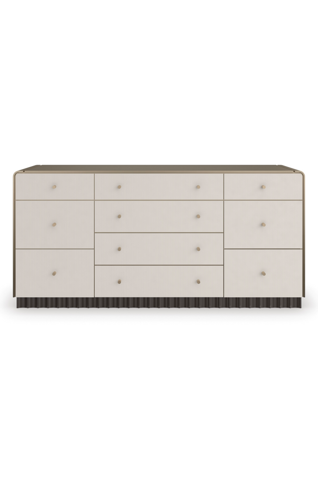 Fluted 10-Drawer Dresser | Caracole Circadian | Caracole.eu.com