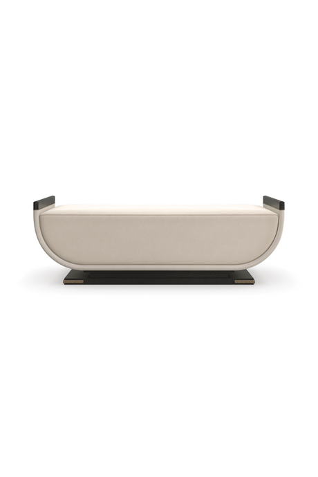 Curved Contemporary Bench | Caracole Crete | Caracole.eu.com