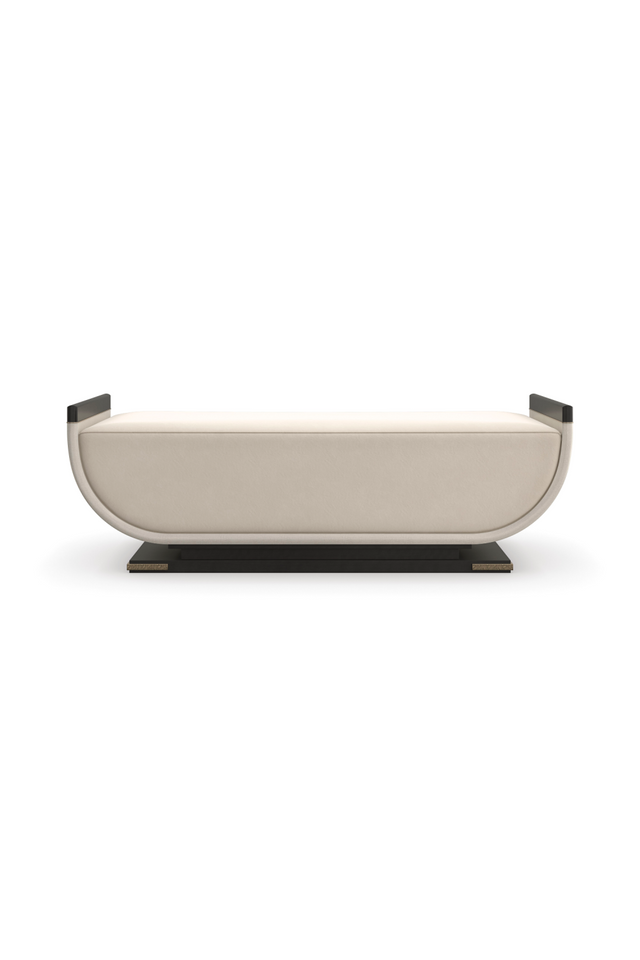 Curved Contemporary Bench | Caracole Crete | Caracole.eu.com
