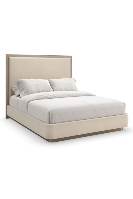 Cream Modern Minimalist Bed | Caracole Anthology | Caracole.eu.com