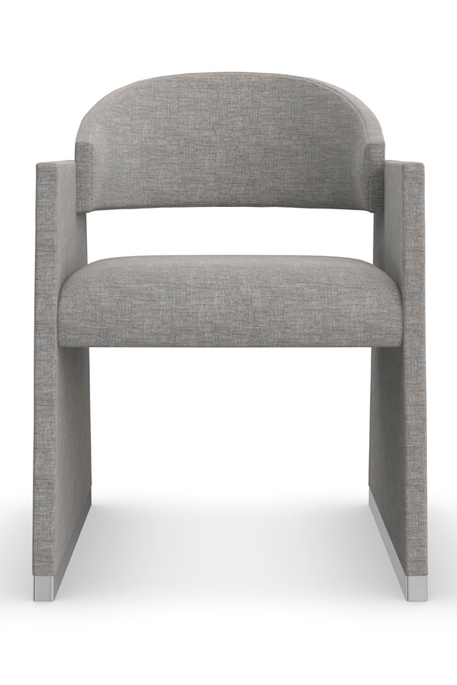 Gray Geometrical Dining Chair | Caracole Polish Off | Caracole.eu.com