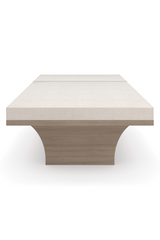 White-Top Modern Cocktail Table | Caracole Full Break | Caracole.eu.com