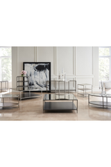 Oval Mirror Cocktail Table | Caracole Shimmer | Caracole.eu.com